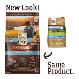 True Origins Pure - Croquettes au Saumon sans Céréales pour Chiot
