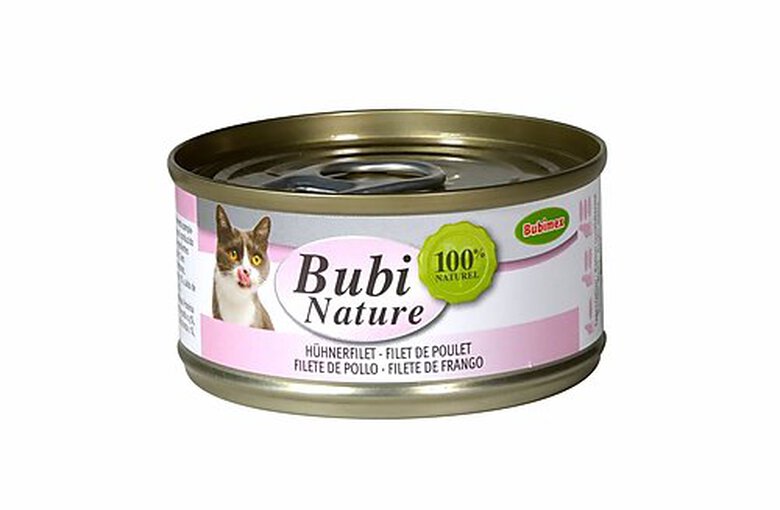 Bubimex - Pâtée Bubi Nature Filets de Poulet pour Chat - 70g image number null