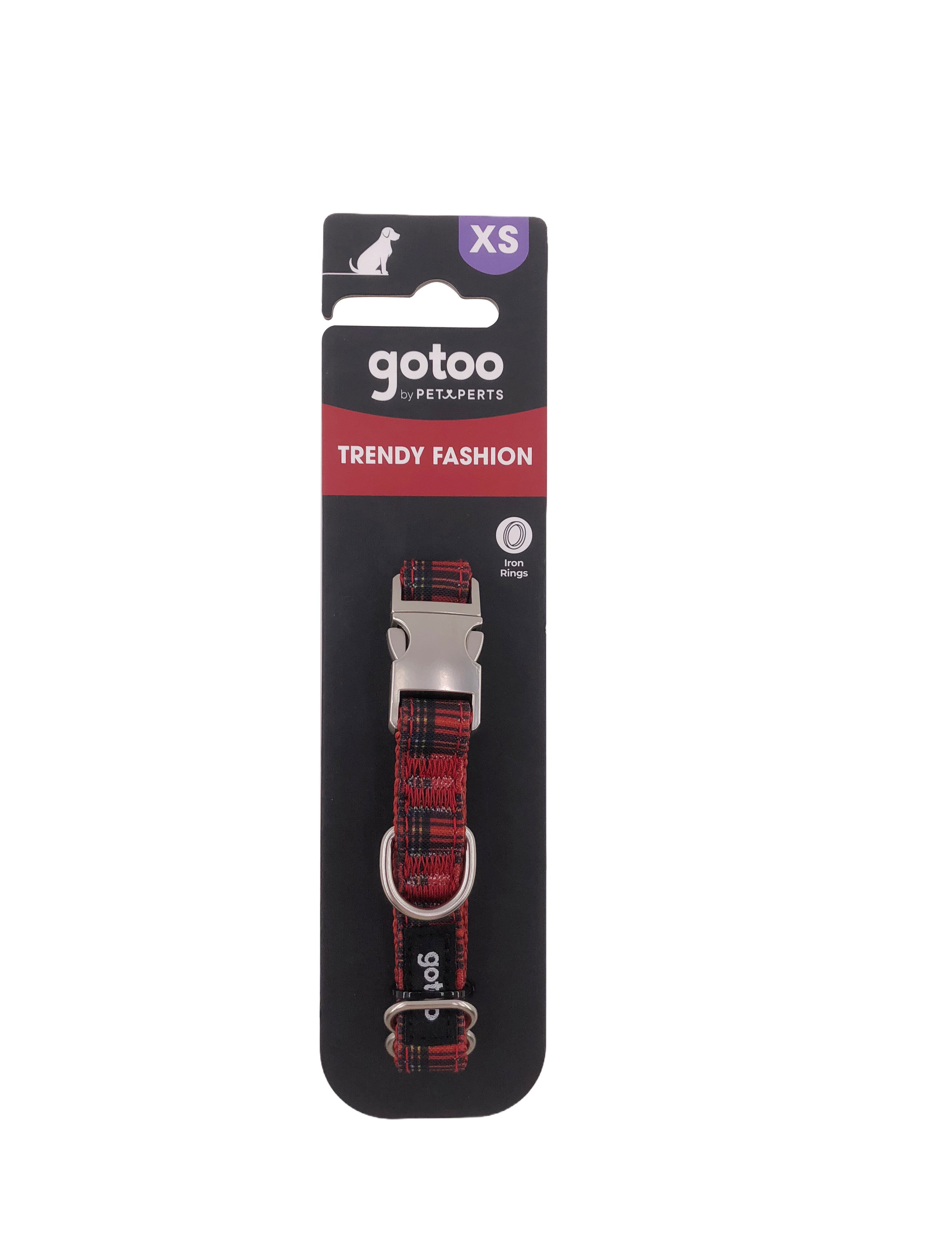 Gotoo - Collier en Tartan Rouge pour chien - XS Image num&eacute;ro 6