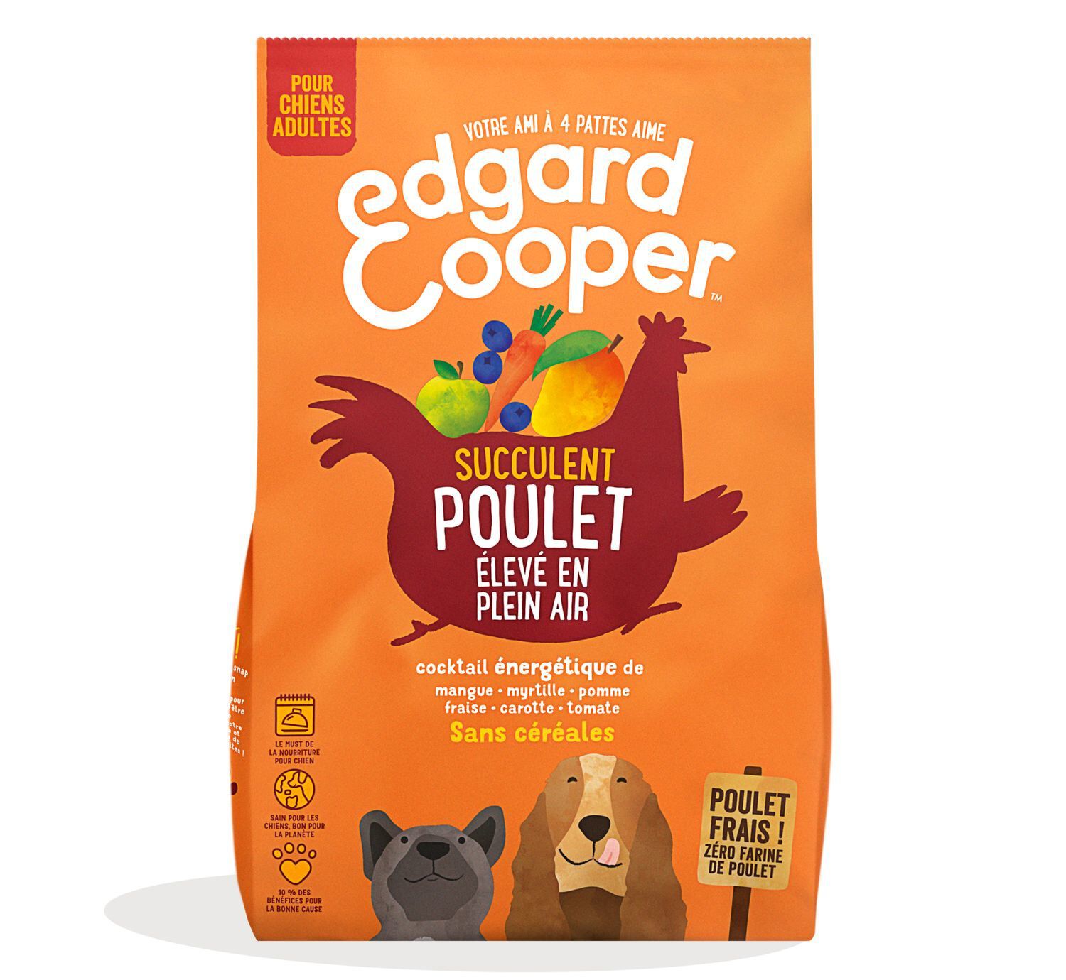 Edgard & Cooper - Croquettes au Poulet pour Chien - 2,5Kg Image num&eacute;ro 1