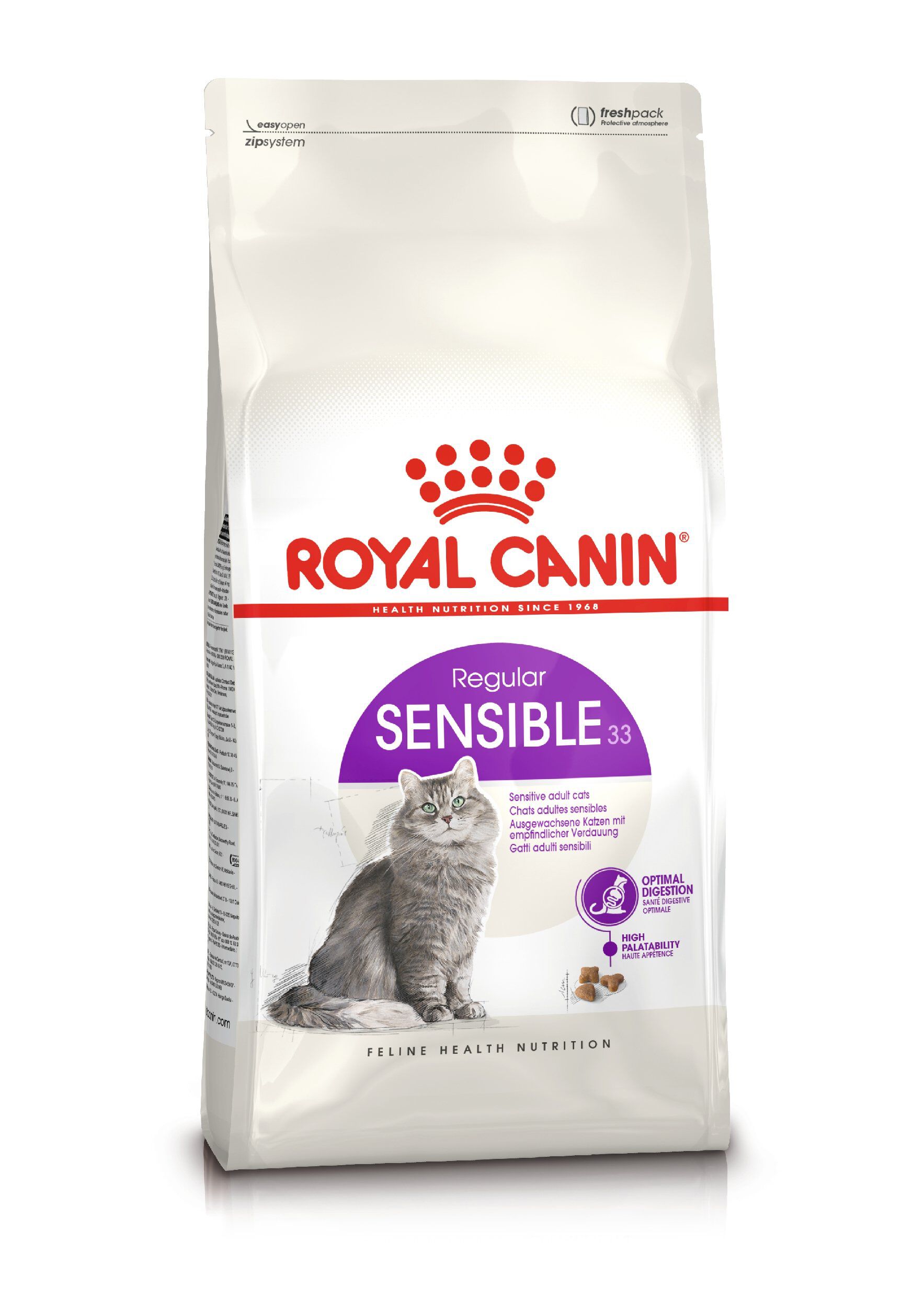 Royal Canin - Croquettes Sensible 33 pour Chat Adulte - 10Kg Image num&eacute;ro 1