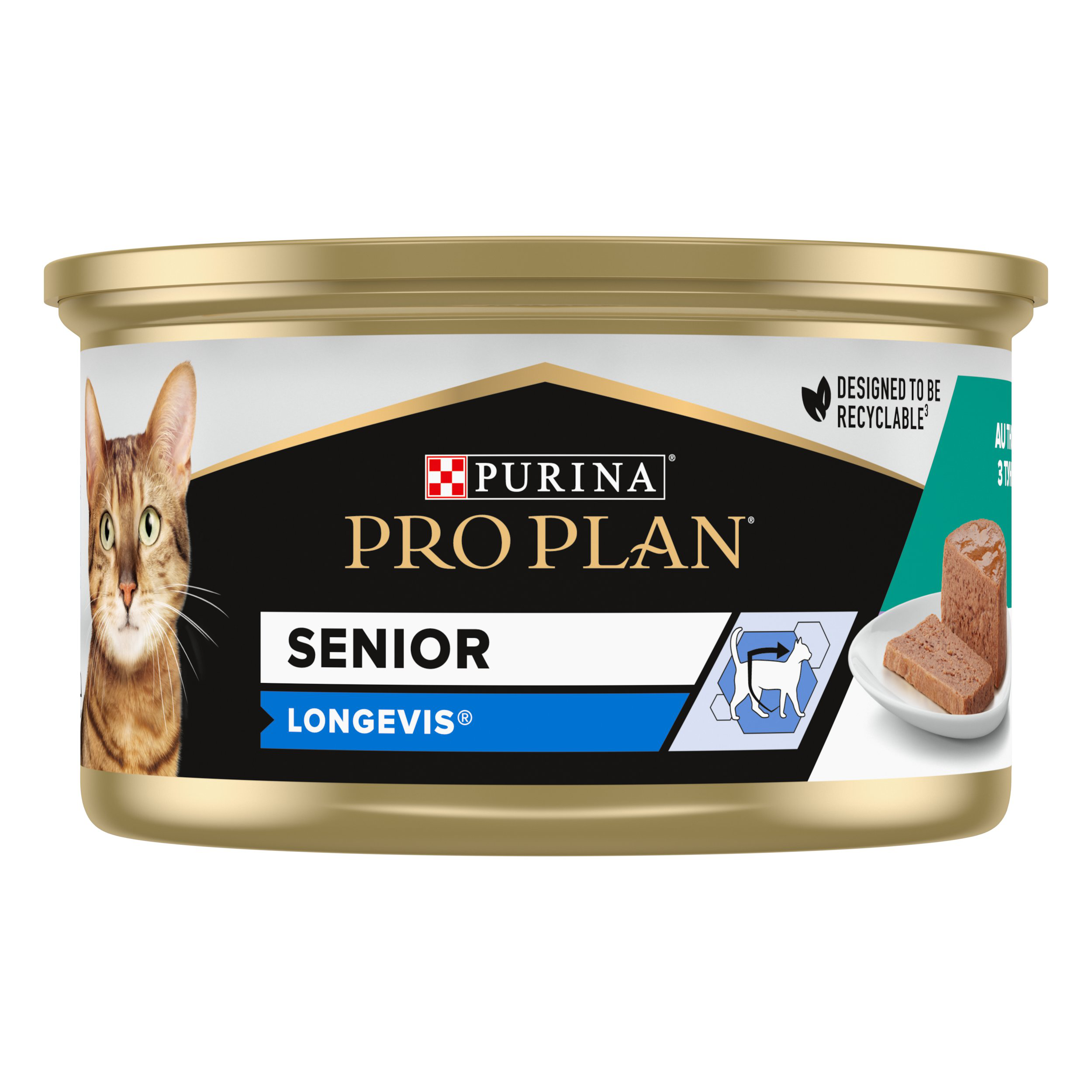 Pro Plan - P&acirc;t&eacute;e Adult 7+ pour Chat Adulte - 85g Image num&eacute;ro 2