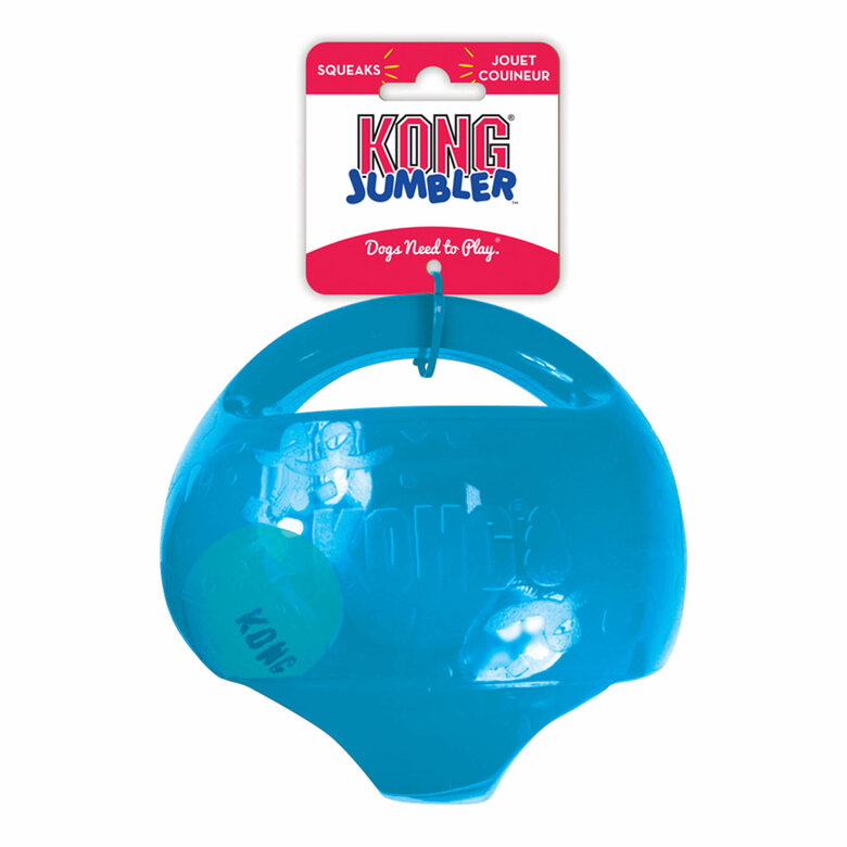 Kong - Jouet Balle Jumbler Ball pour Chien - L/XL Image numéro 4 Kong - Jouet Balle Jumbler Ball pour Chien - L/XL Image numéro 4
