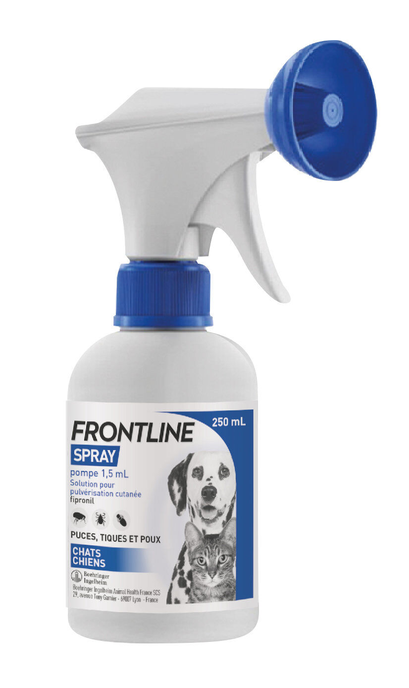 Frontline - Spray Antiparasitaire pour Chien et Chat - 250ml Image num&eacute;ro 1