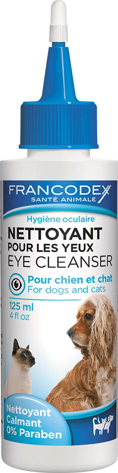Francodex - Nettoyant pour les Yeux pour Chien et Chat - 125ml Image num&eacute;ro 1