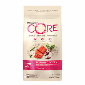 Wellness CORE - Croquettes Sterilised Saumon pour Chat