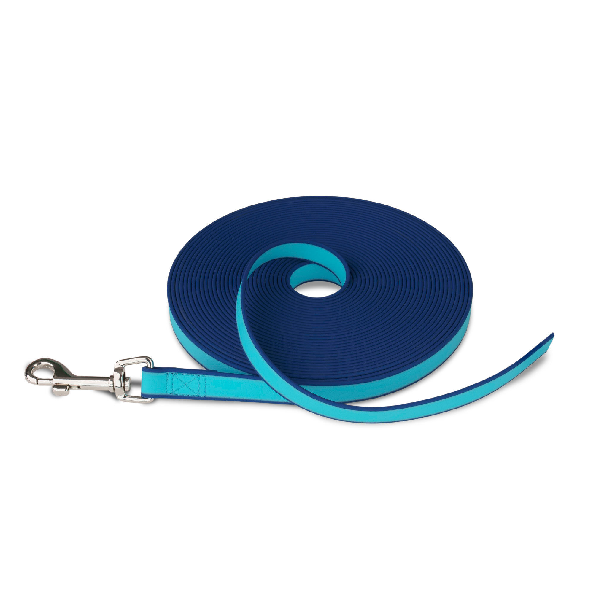 Coachi - Laisse de Dressage Waterproof Bleu pour Chiens - 10m Image num&eacute;ro 2