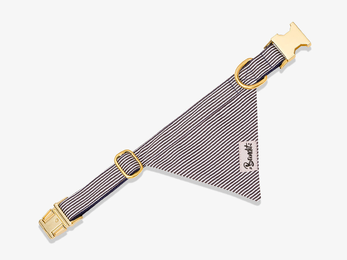 French Bandit - Collier Bandana Bandit in the Navy pour Chiens - XL Image num&eacute;ro 1
