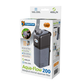 Superfish - Filtre Intérieur Aqua-Flow 200 - 500L/H