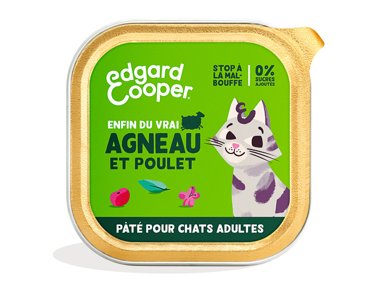 Edgard & Cooper - Pâtée à l'Agneau et Poulet pour Chat - 85g Image numéro 1 Edgard & Cooper - Pâtée à l'Agneau et Poulet pour Chat - 85g Image numéro 1