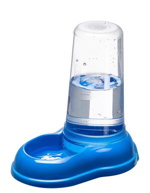 Ferplast - Distributeur Azimut 600 Eau / Nourriture pour Chiens - Bleu