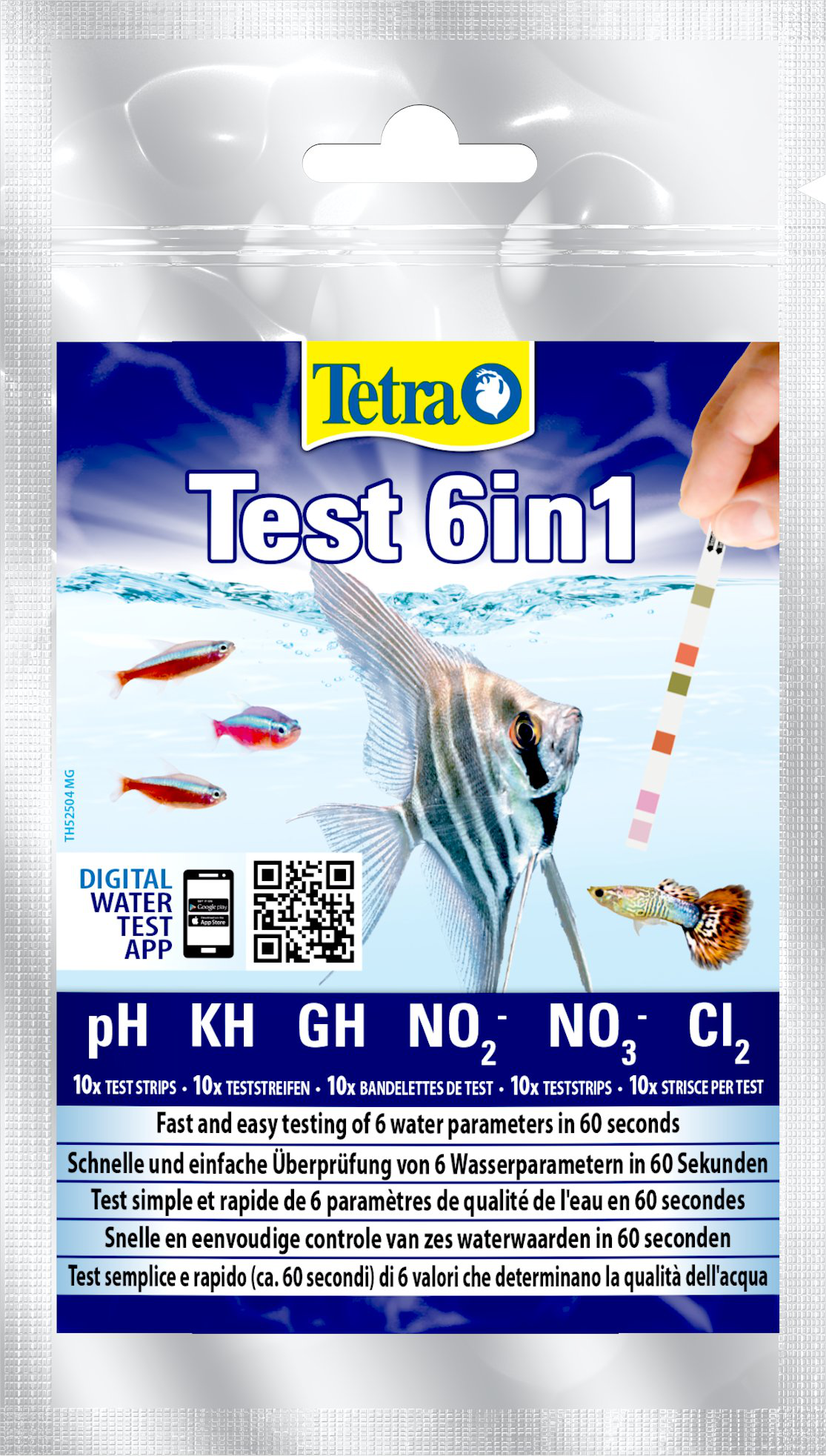 Tetra - Bandelettes Test 6in1 pour Aquarium - x10 Image num&eacute;ro 1