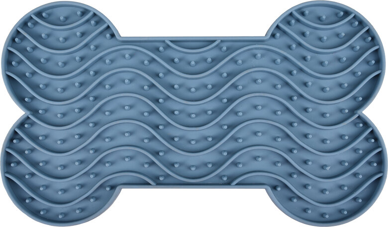 Flamingo - Tapis à Lécher Yummee Os Pétrol pour Chiens - 21,8cm Image numéro 1 Flamingo - Tapis à Lécher Yummee Os Pétrol pour Chiens - 21,8cm Image numéro 1