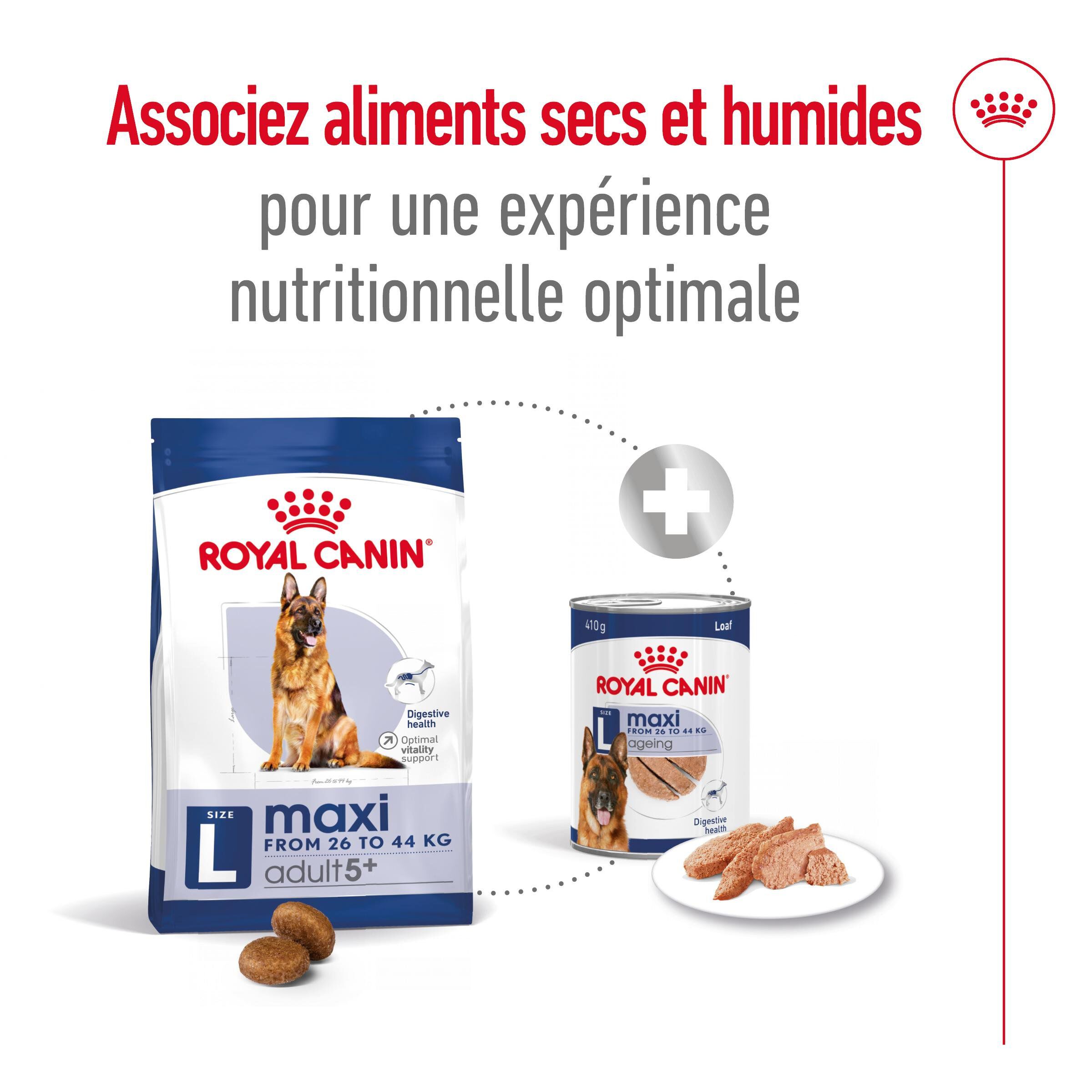 Royal Canin - Croquettes Maxi Adult 5+ pour Grand Chien - 4Kg Image num&eacute;ro 8