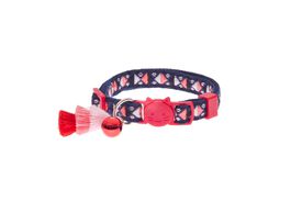 Ferribiella - Collier Anti-étranglement Bohemian pour Chats - Rouge