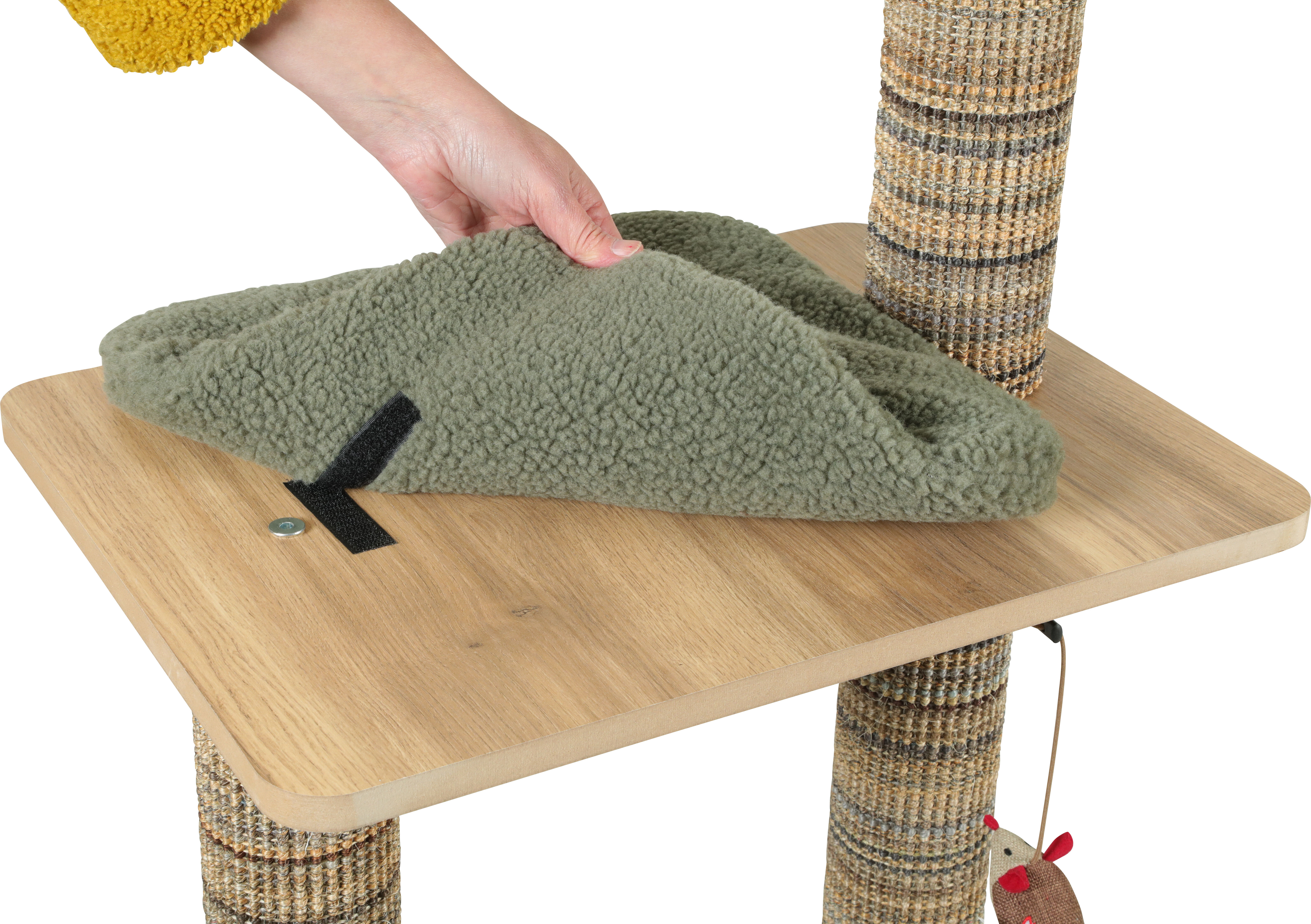 Zolux - Arbre &agrave; Chat Boreal Vert pour Chats - 105cm Image num&eacute;ro 6