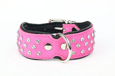 Yogipet - Collier Crystal Déco pour Chien - Rose