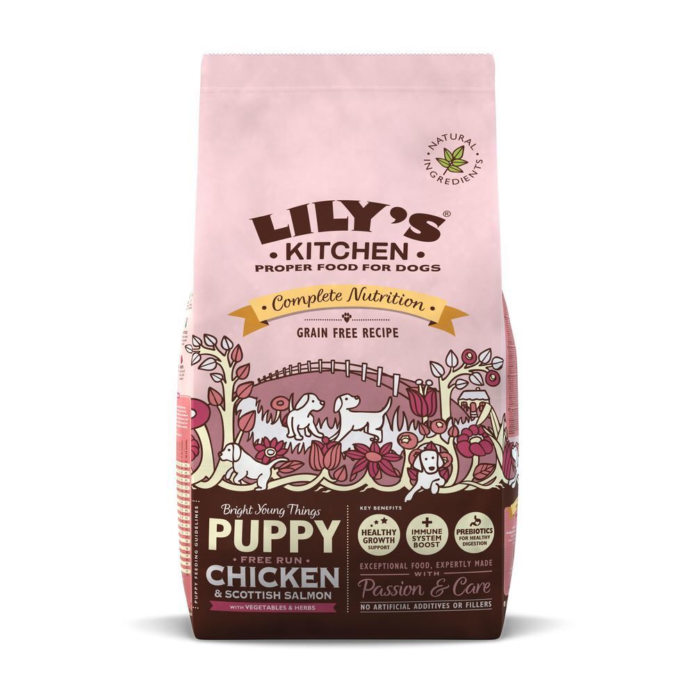 Lily's Kitchen - Croquettes Poulet et Saumon Sans C&eacute;r&eacute;ales pour Chiot - 7Kg Image num&eacute;ro 3