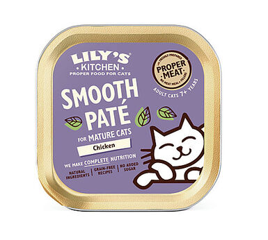 Lily's Kitchen - Barquette Festin au Poulet pour Chats Senior - 85g