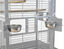 Montana - Cage Denver pour Perroquets - Anthracite Indicateur image numéro 6