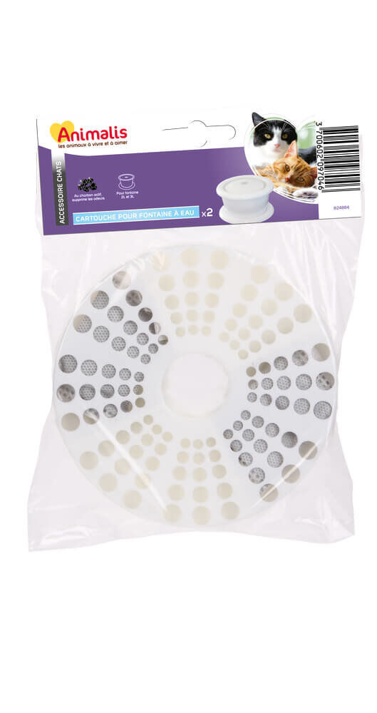 Animalis - Cartouche pour Fontaine &agrave; Eau - x2 Image num&eacute;ro 2