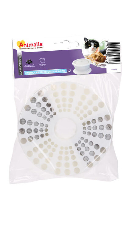 Animalis - Cartouche pour Fontaine à Eau - x2 Image numéro 2 Animalis - Cartouche pour Fontaine à Eau - x2 Image numéro 2