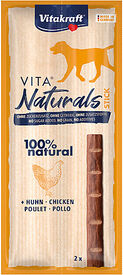 Vitakraft - Friandises VitaNaturals Stick au Poulet pour Chiens - 2x11g