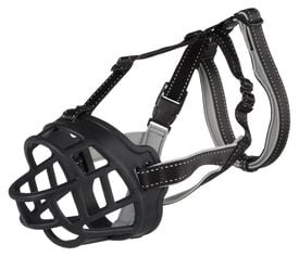 Trixie - Muselière Muzzle Flex en Noir pour Chien