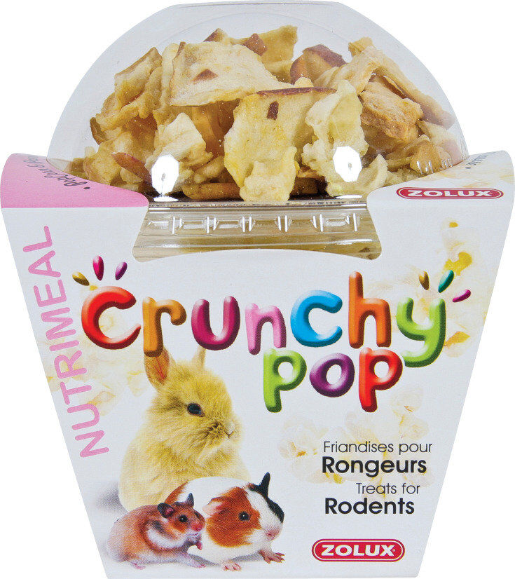 Zolux - Friandises Crunchy Pop &agrave; la Pomme pour Rongeurs - 33g Image num&eacute;ro 2