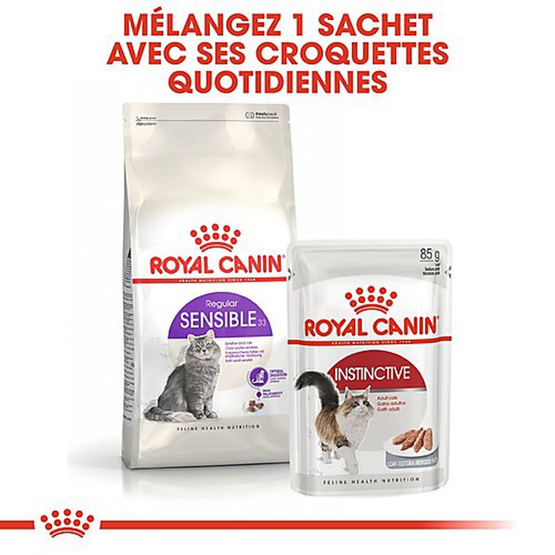 Royal Canin - Croquettes Sensible 33 pour Chat Adulte - 4Kg image number null