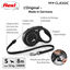 Flexi - Laisse Classic avec Cordon Noir pour Chien - S 8m Indicateur image num&eacute;ro 4