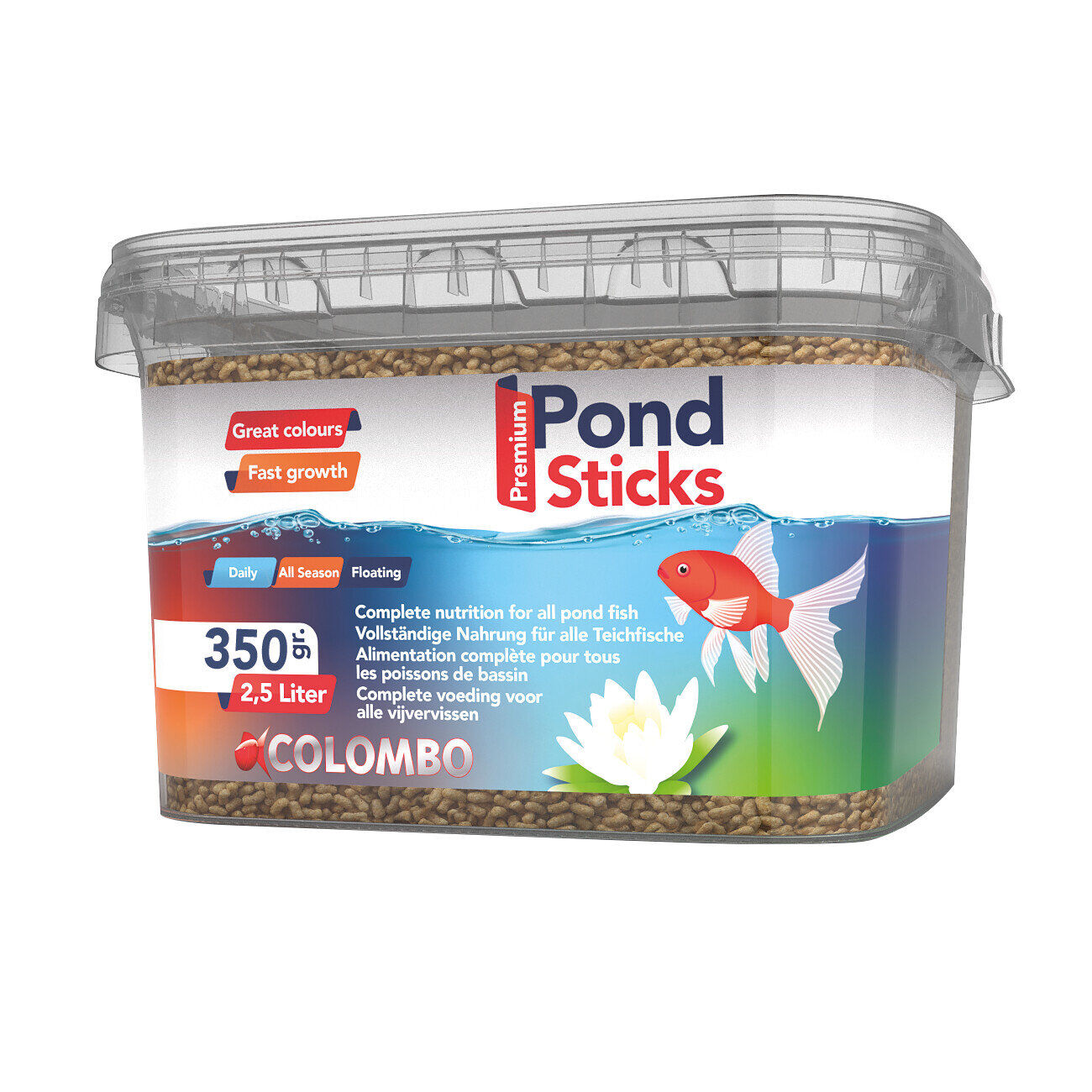 Colombo - Aliment en Sticks pour Poissons de Bassin - 2,5L Image num&eacute;ro 1
