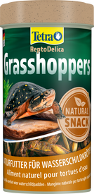 Tetra - Aliment ReptoDelica Grasshoppers Sauterelles pour Tortues d'Eau - 250ml