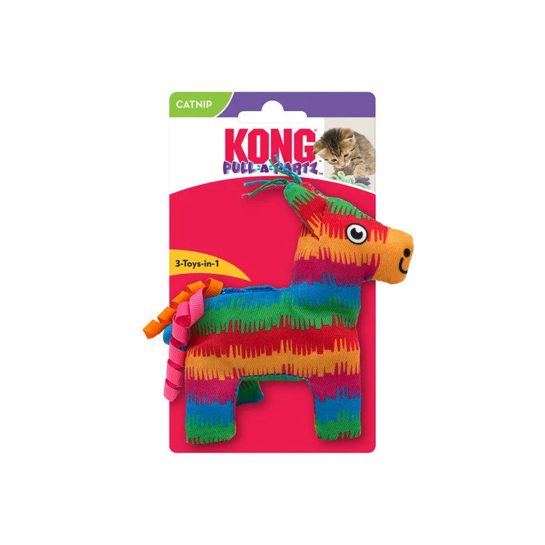 KONG - Jouet Pull a Partz Pinata pour Chats - 17cm Image numéro 1 KONG - Jouet Pull a Partz Pinata pour Chats - 17cm Image numéro 1