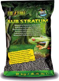 Exo Terra - Substrat sol Volcanic bioactif - 2kg