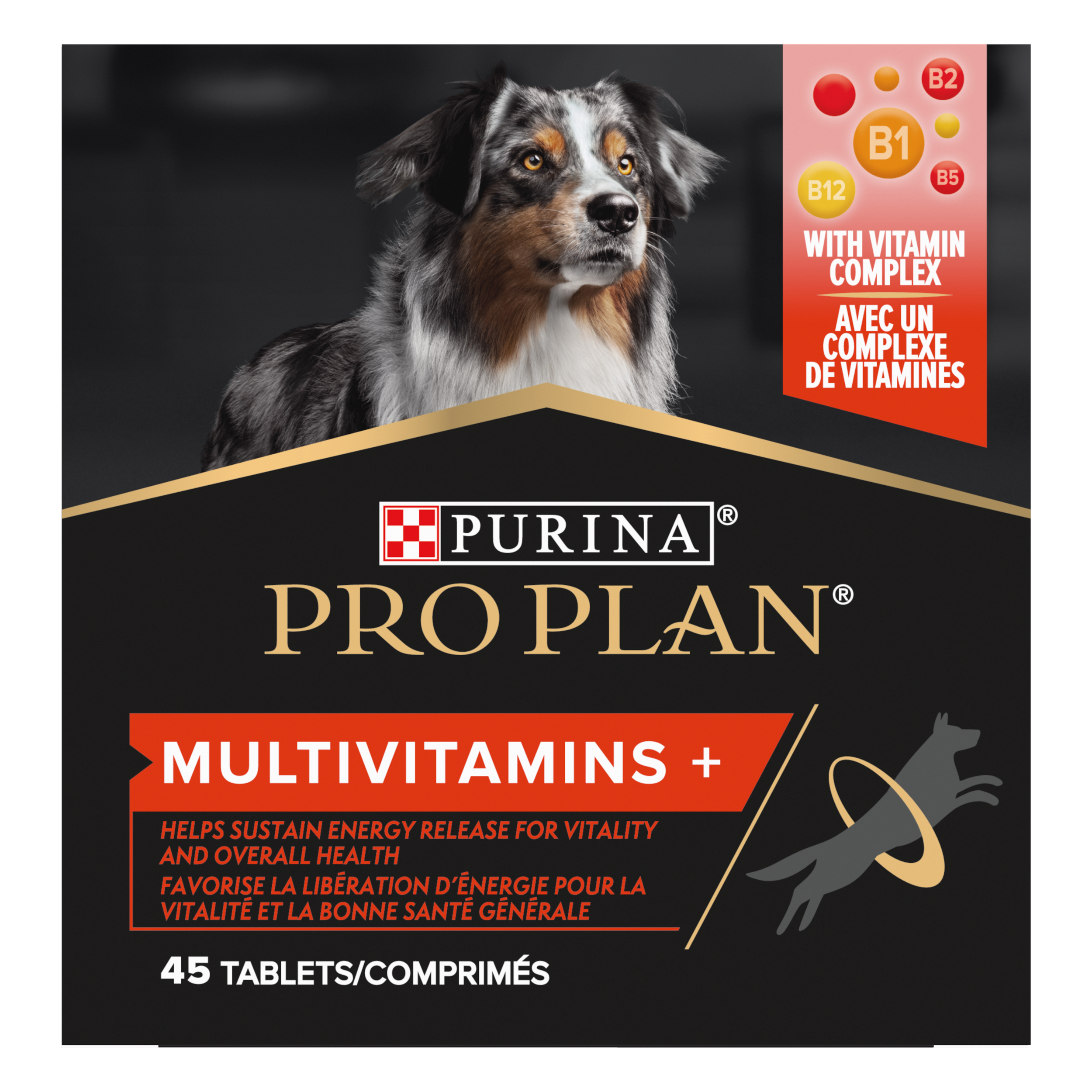 Pro Plan - Aliment Compl&eacute;mentaire en Comprim&eacute;s Multivitamins+ pour Chiens  - 67g Image num&eacute;ro 2