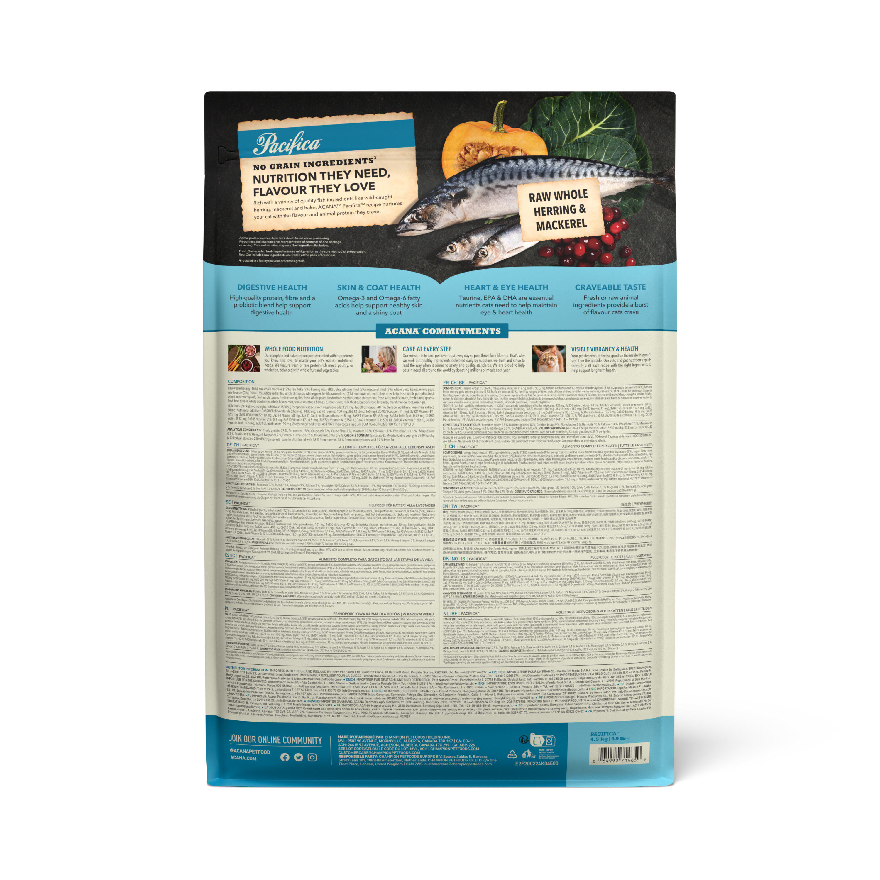 Acana - Croquettes Regionals Pacifica pour Chat - 4,5Kg Image num&eacute;ro 3