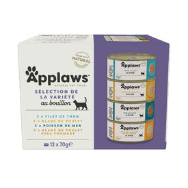 Applaws - Boites Multipack Supreme Collection pour Chats - 12x70g