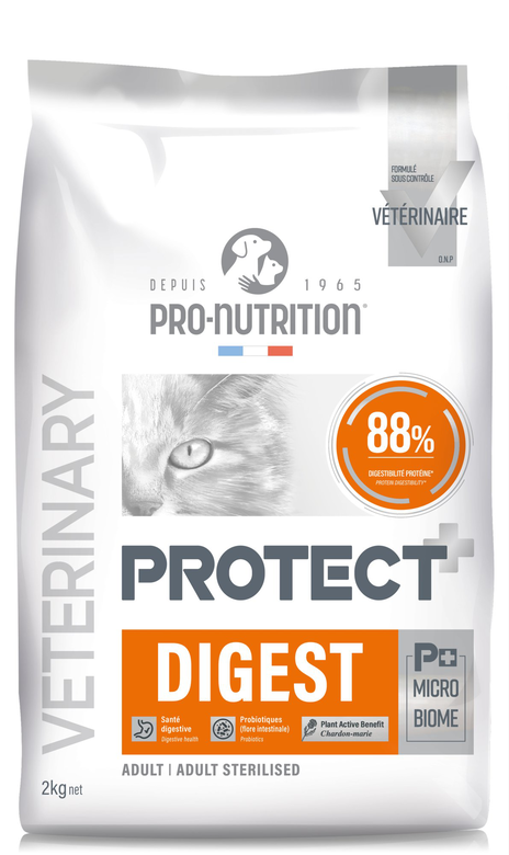 Pro-Nutrition - Croquettes Protect Digest pour Chats - 2Kg Image numéro 1 Pro-Nutrition - Croquettes Protect Digest pour Chats - 2Kg Image numéro 1