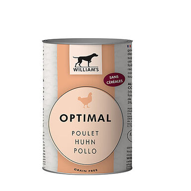 William's - Pâtée OPTIMAL au Poulet pour Chiens - 400g