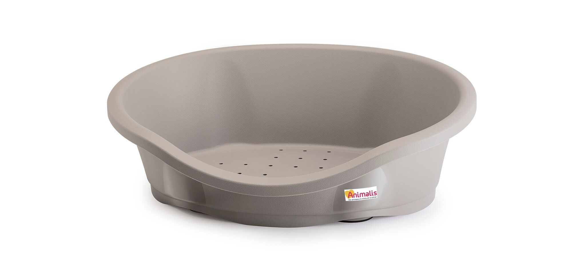 Animalis - Corbeille DIDO Plastique Taupe pour Chien - 110cm Image num&eacute;ro 1