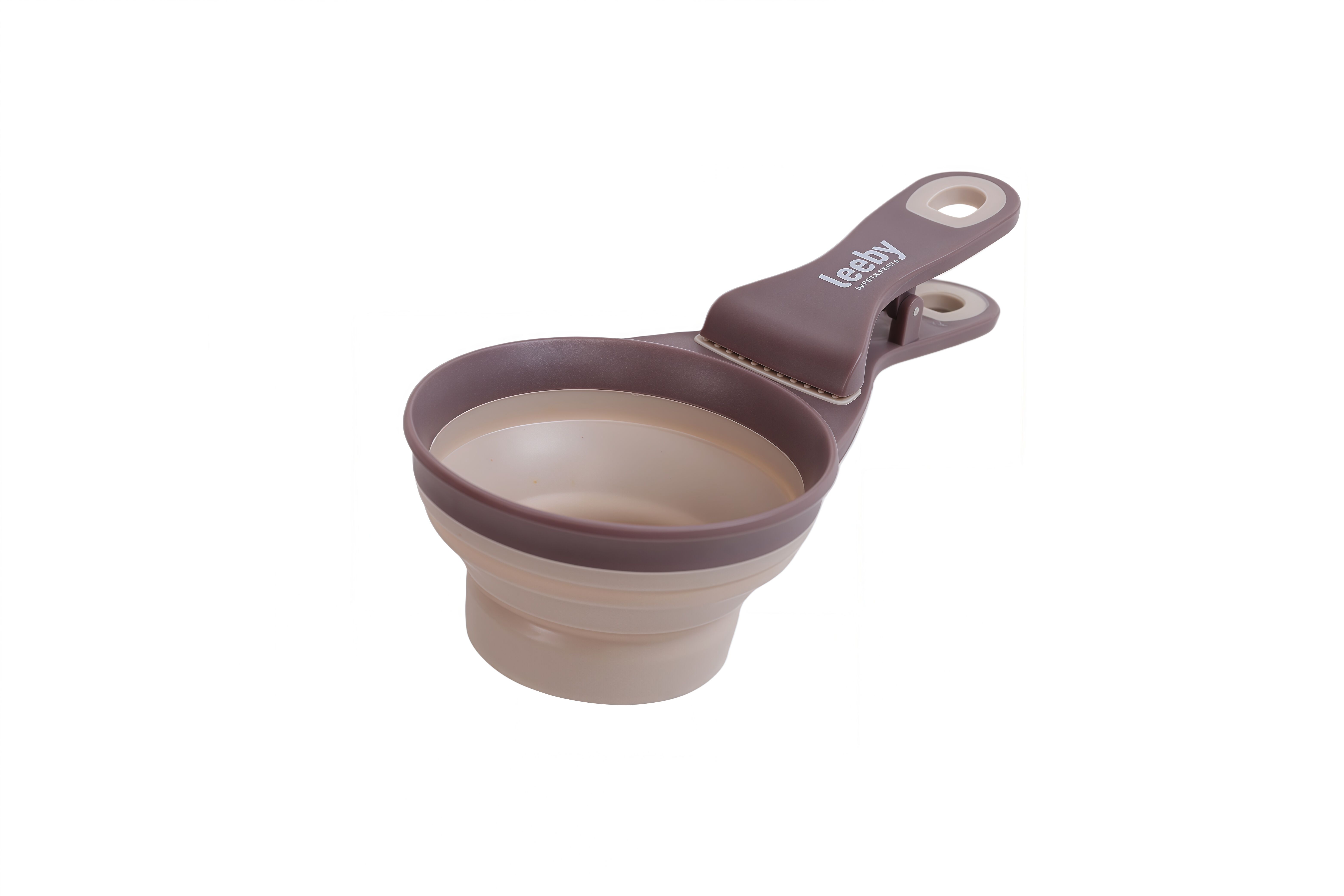 Leeby - Cuill&egrave;re Doseuse avec Clip 2 en 1 pour Sac de Croquettes - 237ml Image num&eacute;ro 3