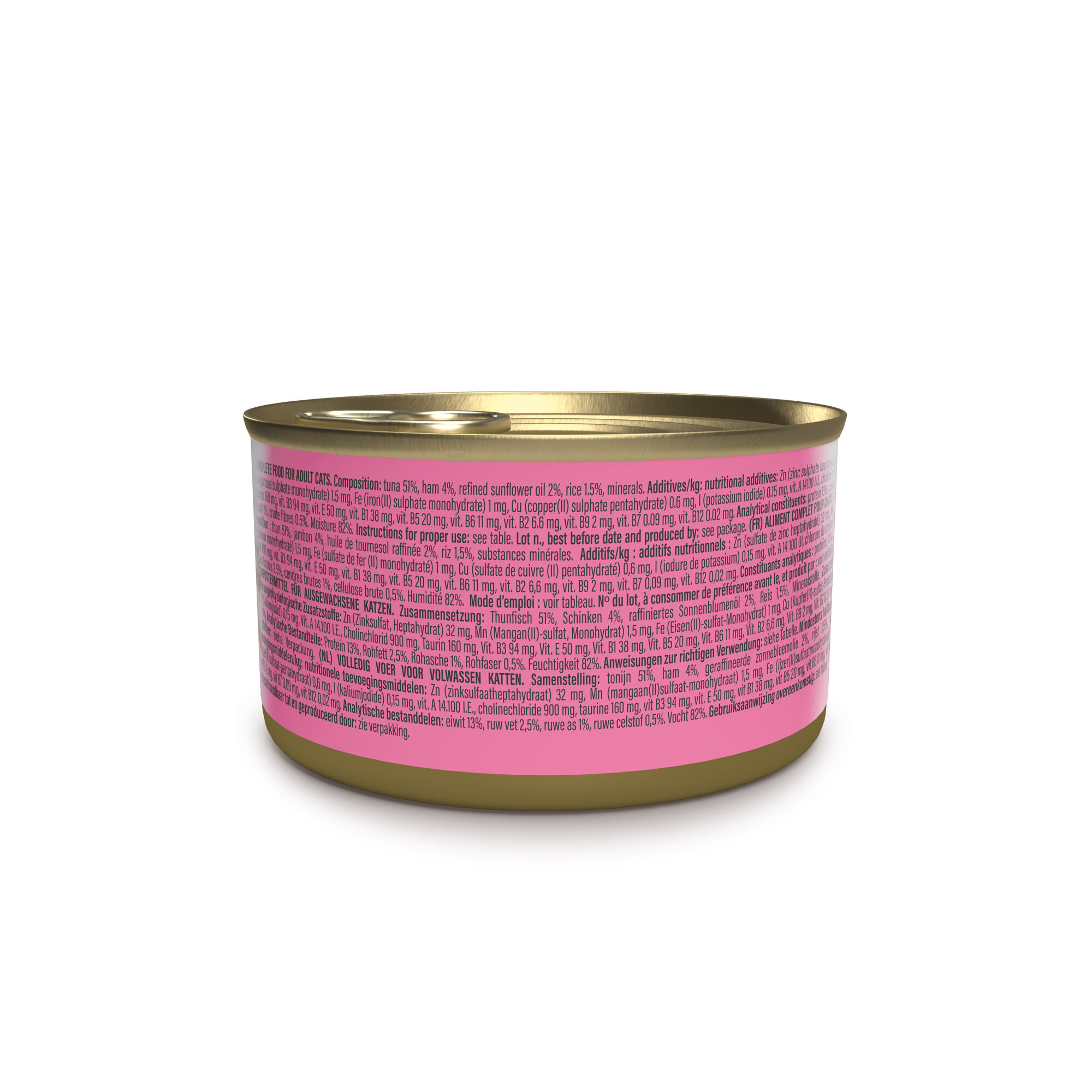 Schesir - P&acirc;t&eacute;e en Gel&eacute;e Thon et Jambon Pour Chats - 85g Image num&eacute;ro 2