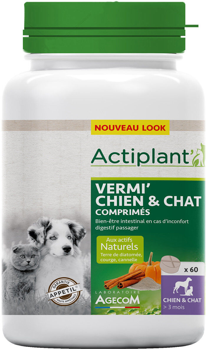 Essentiel - Comprim&eacute;s Vermi pour Chien et Chat - x60 Image num&eacute;ro 1
