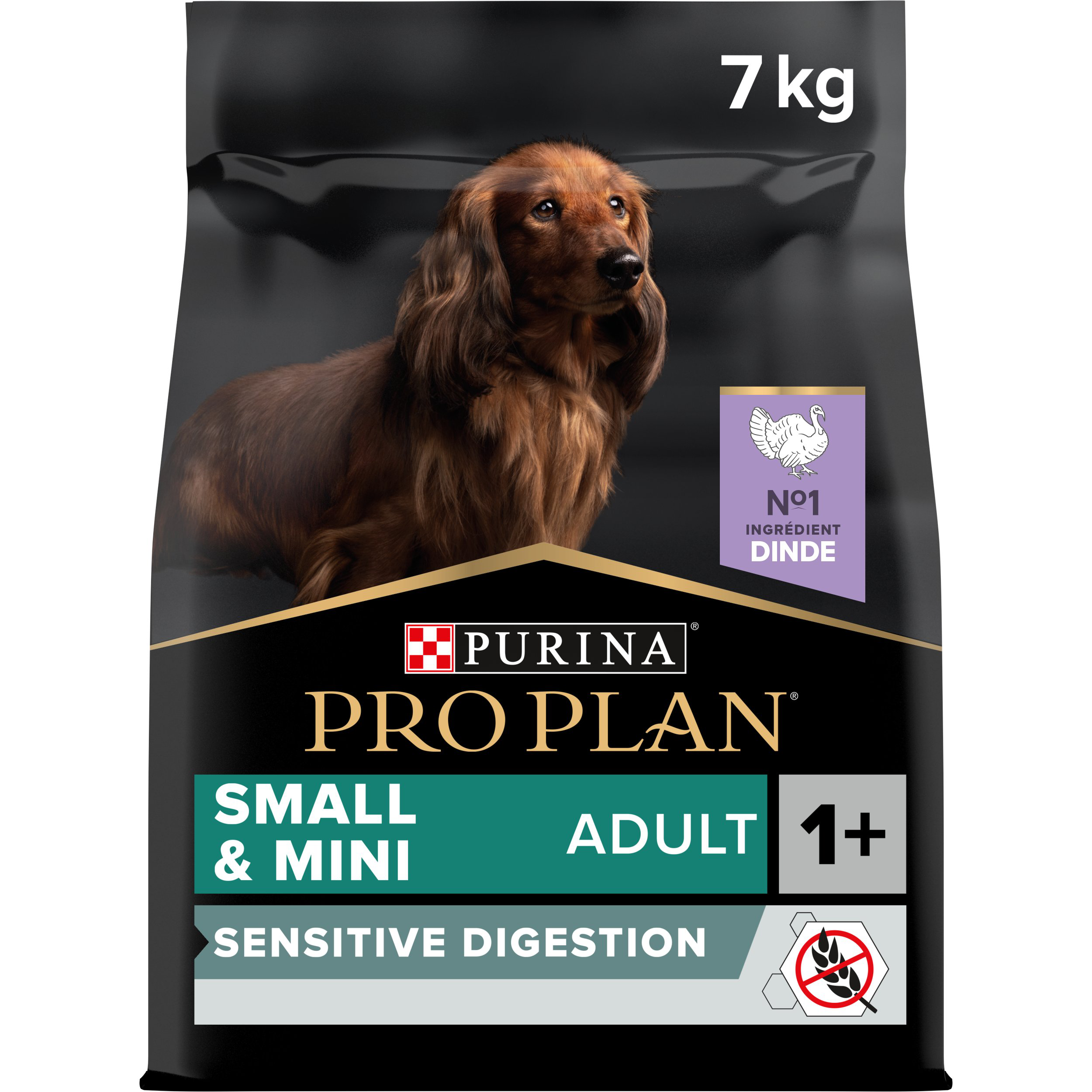 Pro Plan - Croquettes OPTIDIGEST Small & Mini Adult Sans C&eacute;r&eacute;ales Dinde pour Chien - 7Kg Image num&eacute;ro 5