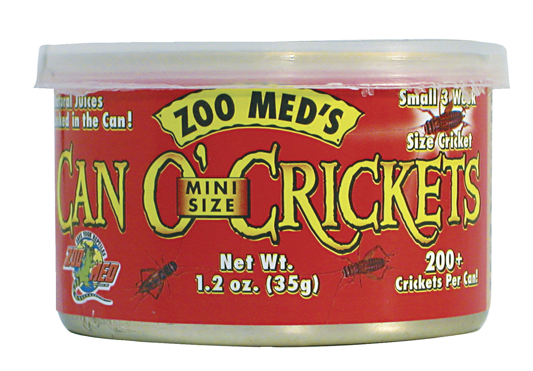 Zoomed - Nourriture pour tortues, l&eacute;zards - 200 mini crickets - 35g Image num&eacute;ro 1