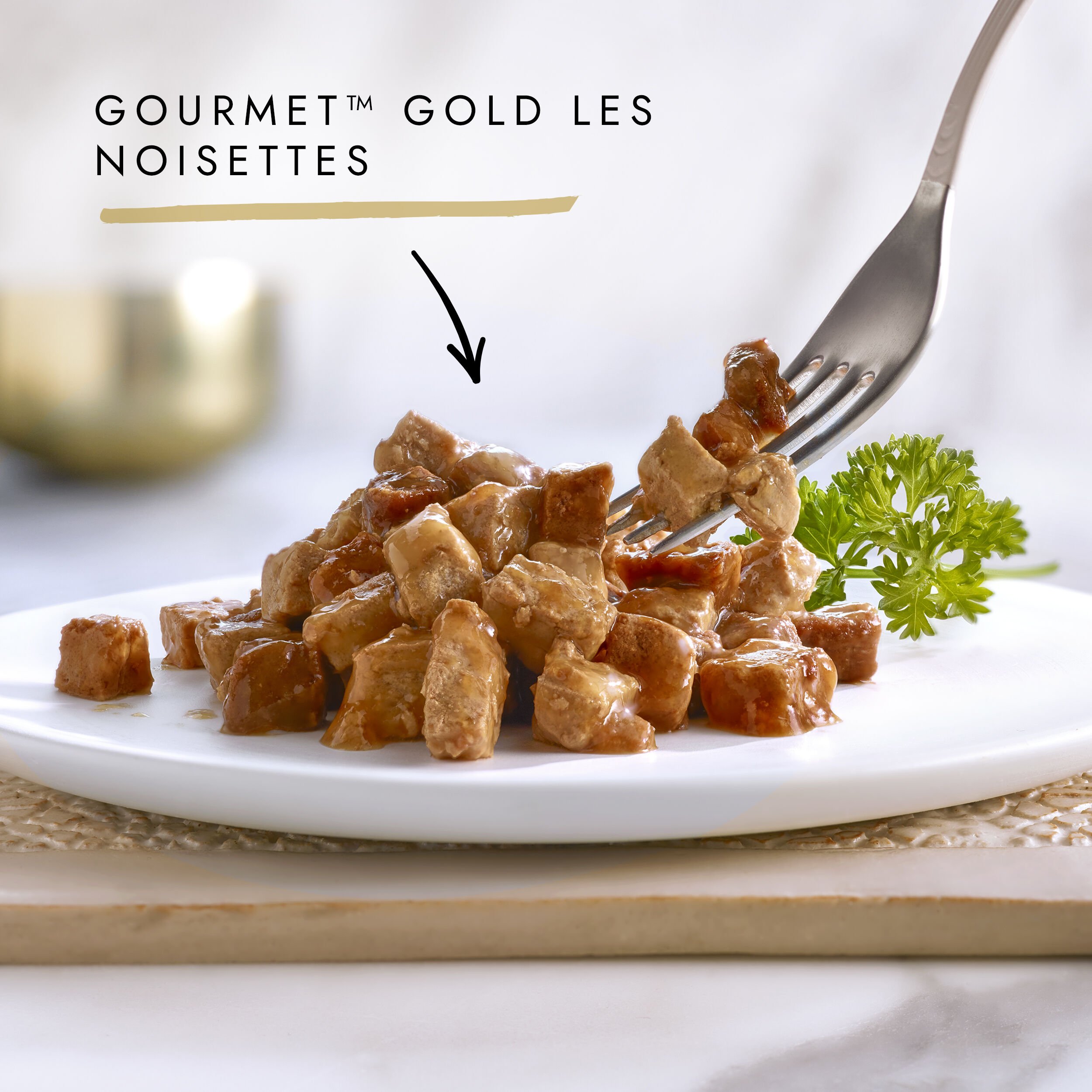 Gourmet - Bo&icirc;tes GOLD Les Noisettes pour Chats Adultes - 96x85g Image num&eacute;ro 3