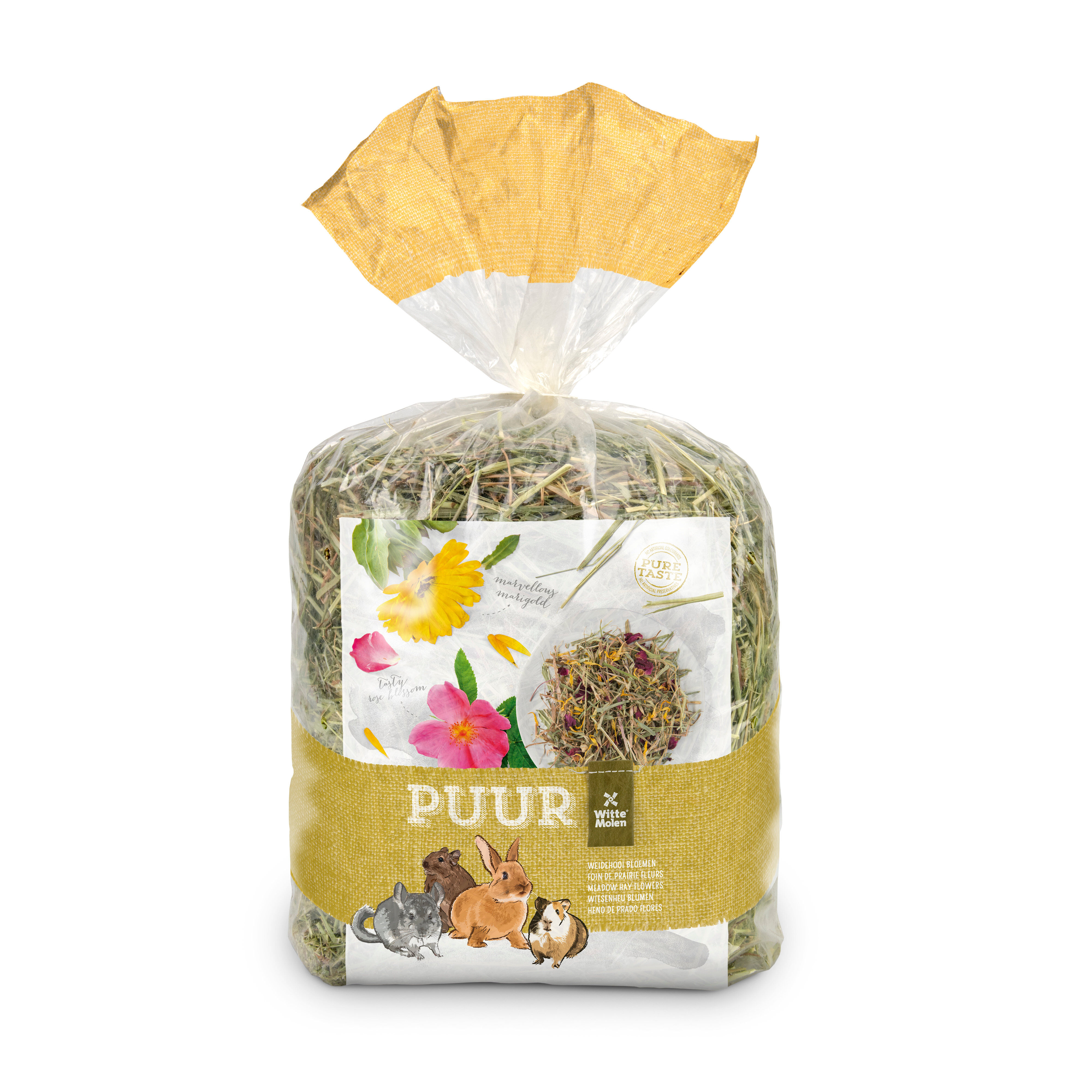 Witte Molen - Foin Puur De Prairie Fleurs - 500g Image num&eacute;ro 1
