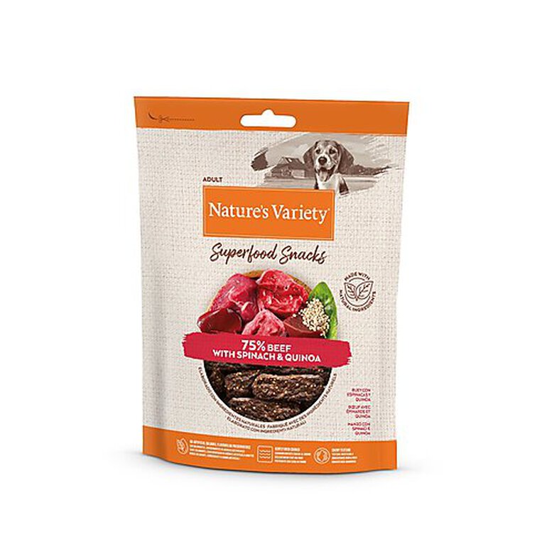 Nature's Variety - Barres à Mâcher Superfood Snacks au Boeuf pour Chien - 85g image number null