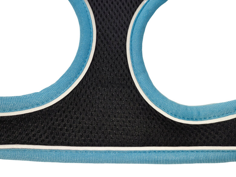 Gotoo - Harnais en Mesh Turquoise pour Chien - XS Image numéro 4 Gotoo - Harnais en Mesh Turquoise pour Chien - XS Image numéro 4